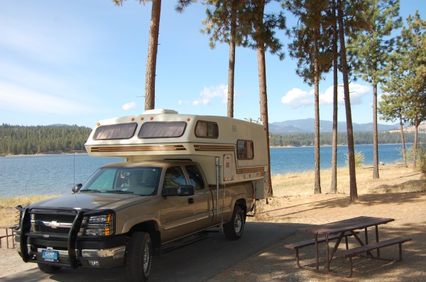 Lake Roosevelt - Gifford campground