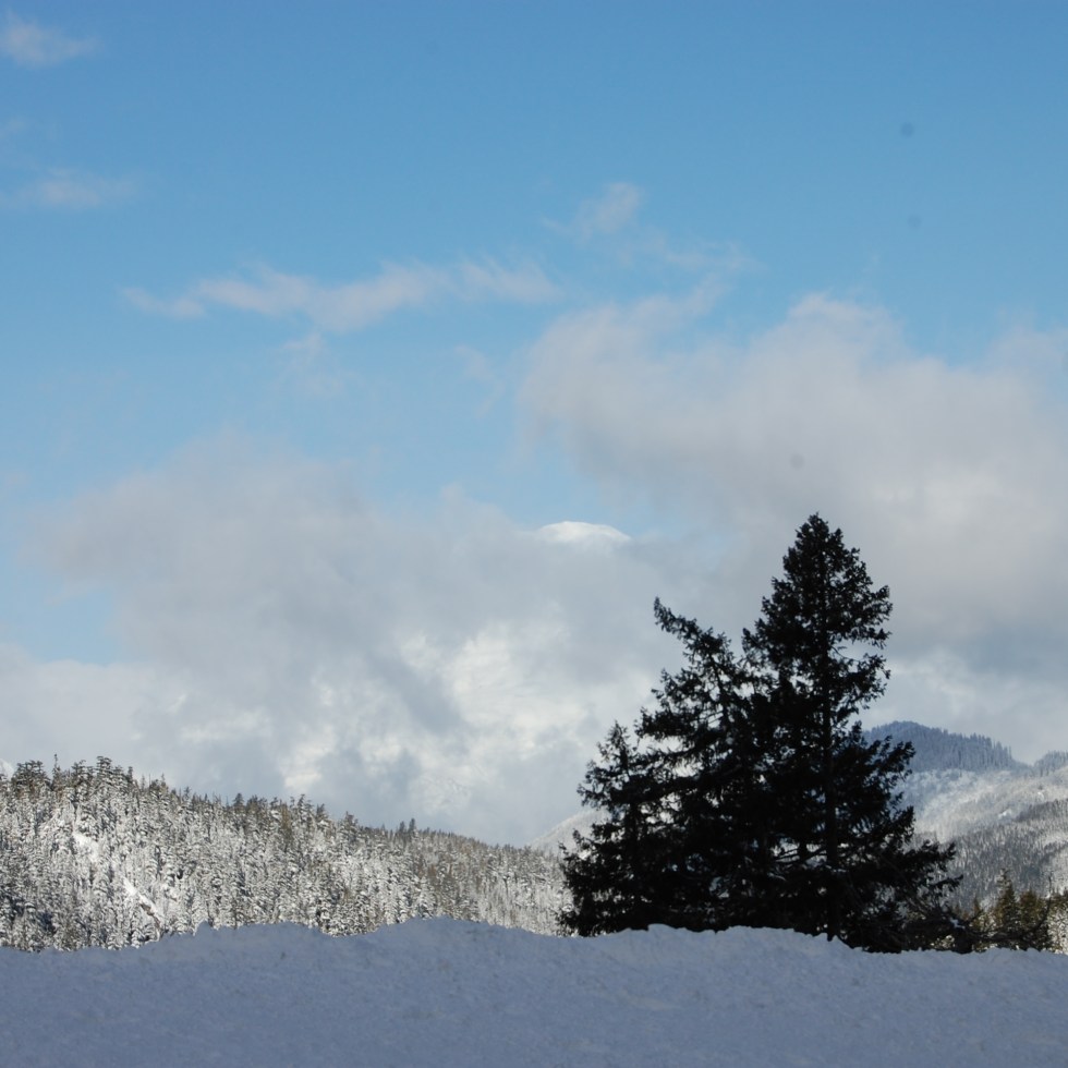 Yup ... behind the clouds ...