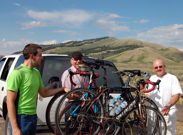 Done for the day ... packed up to head to the campground.