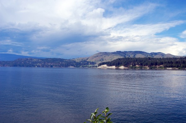 ... then looking southwest.