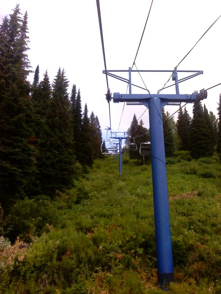 Have a seat ... up we go.