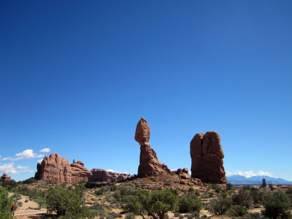Balancing Rock from a distance ...