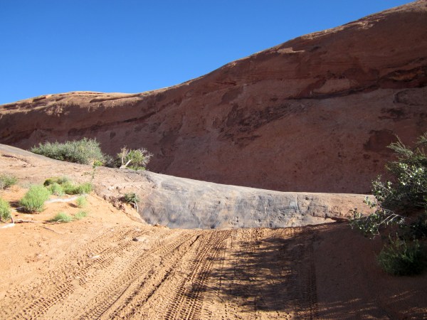 Just climb over this to start ...