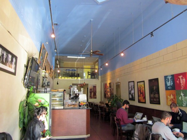 A little coffee shop on the way to work ...