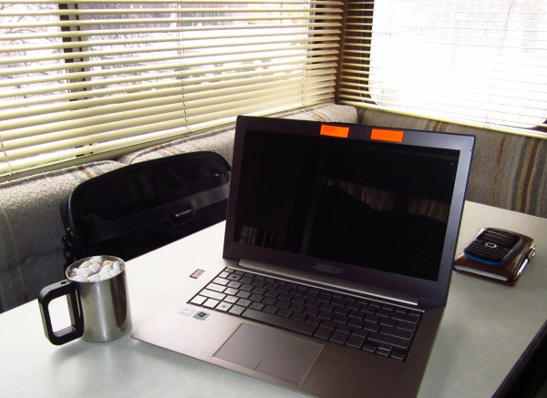 All this from the back of a pickup truck...