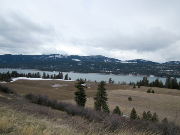 Moving along the local roads ...