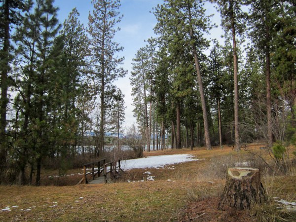 The trails by the lake are calling out for walkers ...
