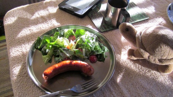 Good food ... good reading material ...