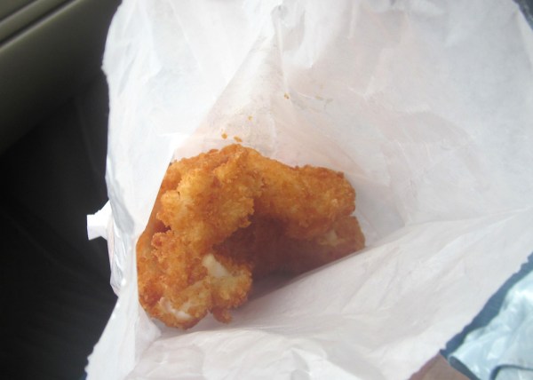 ... fish and chips (without the chips) ...