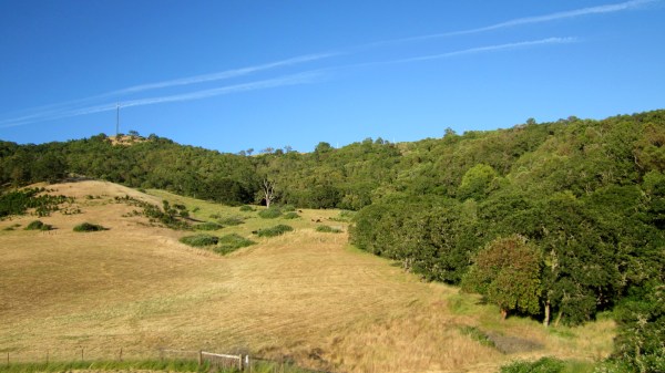 Through the dry southern Oregon hills.