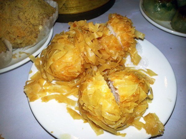 ... shrimp thingies ...